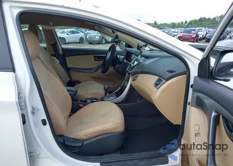 2013 Hyundai Elantra Gls from USA, damaged, VIN 5NPDH4AE6DH357767